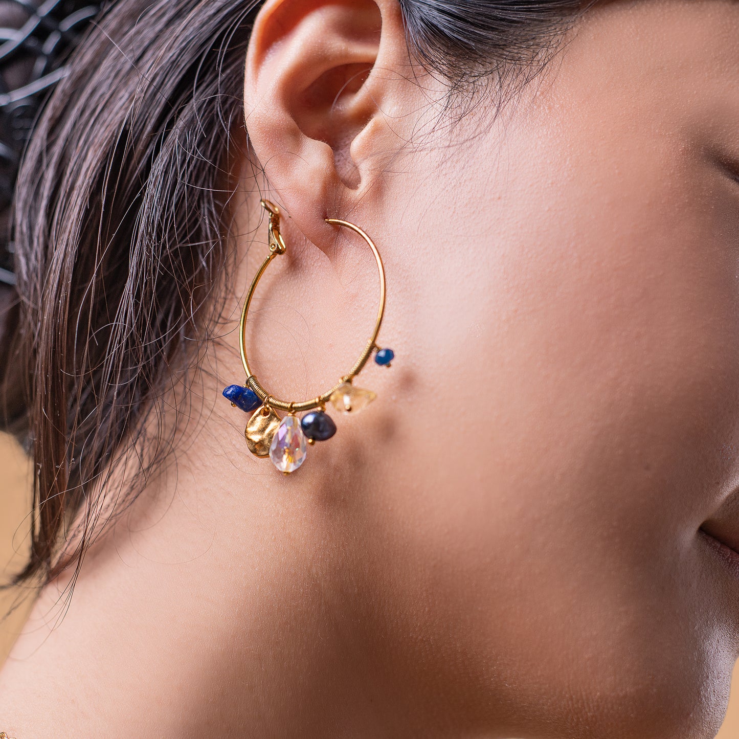 Lira Hoop Earrings