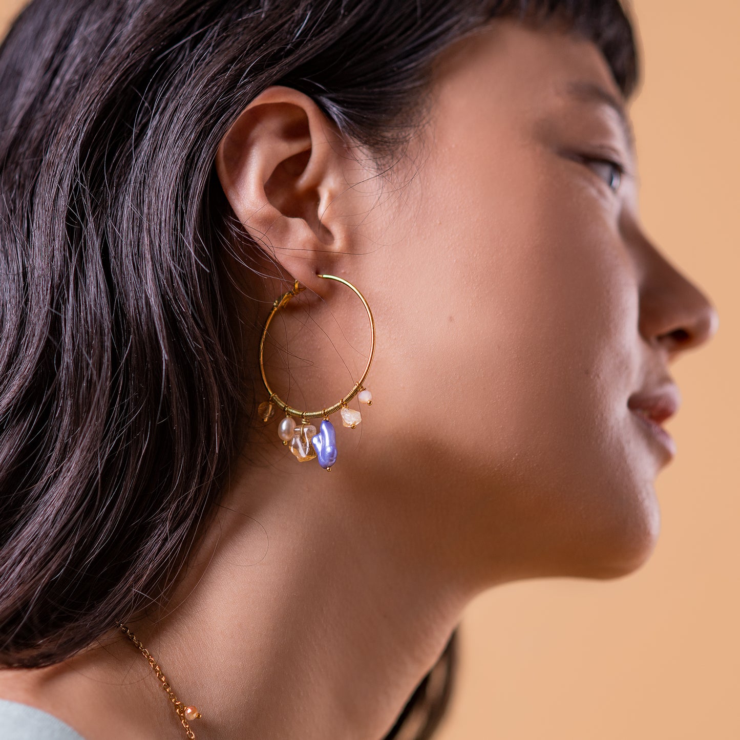 Leya Hoop Earrings