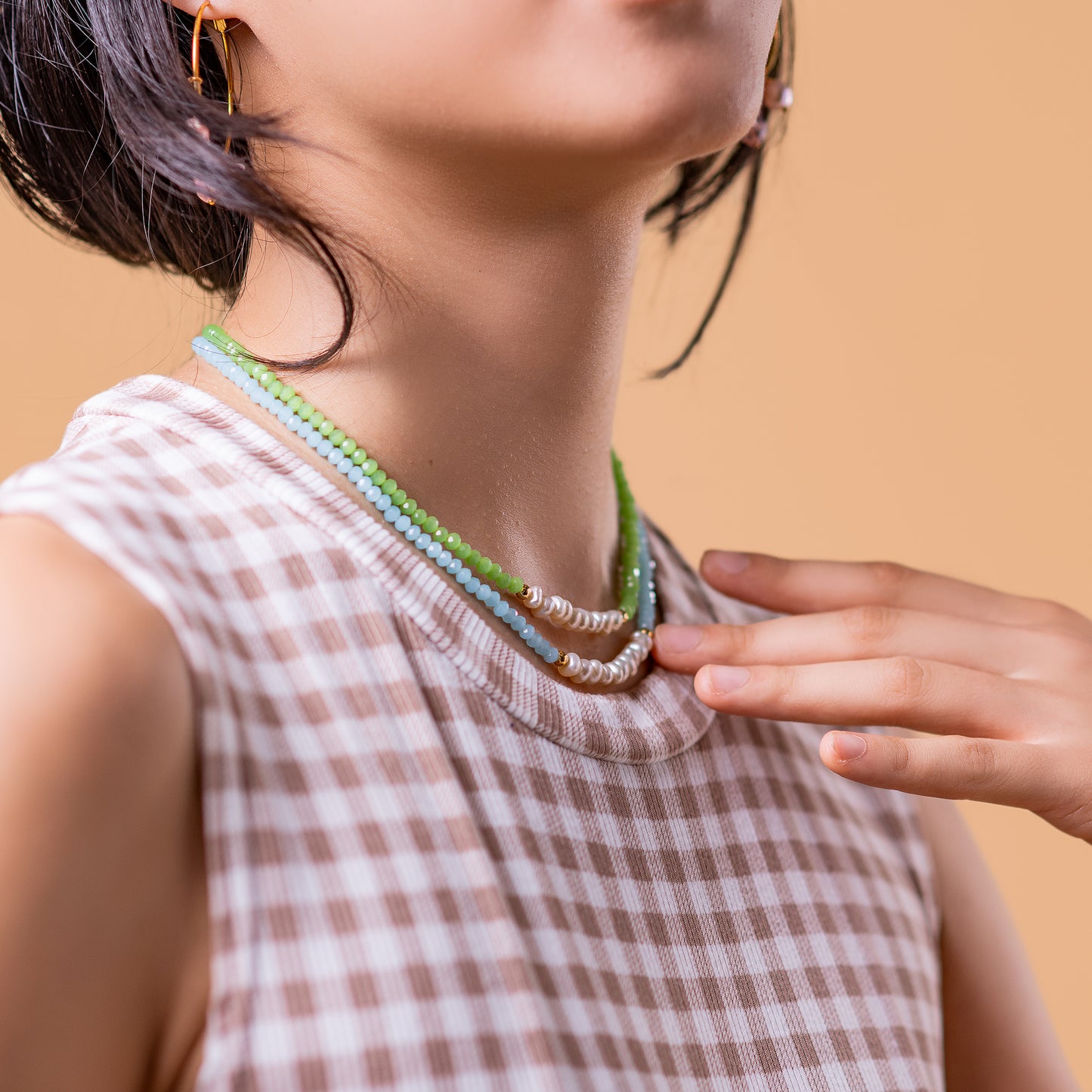 Alga Crystal Necklace