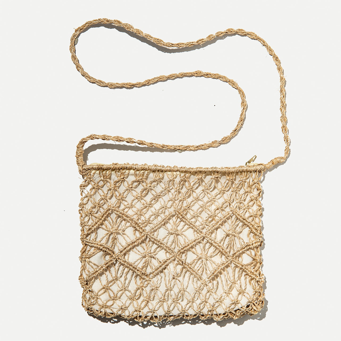 Aurora Sustainable Abaca Shoulder Bag