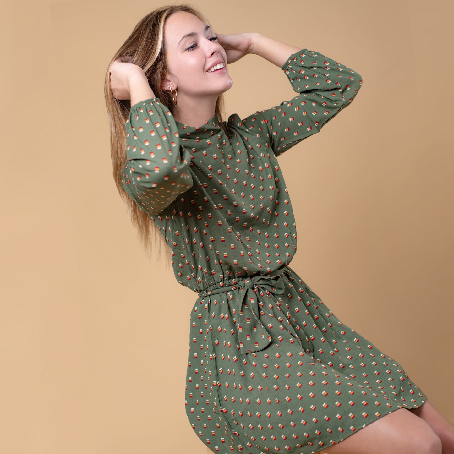 Reyna Dress (Olive)