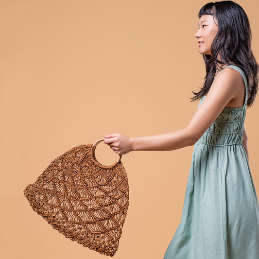 Aya Abaca Handwoven Bag