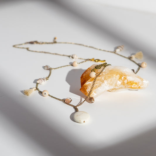 Kara Seashell Charm Necklace